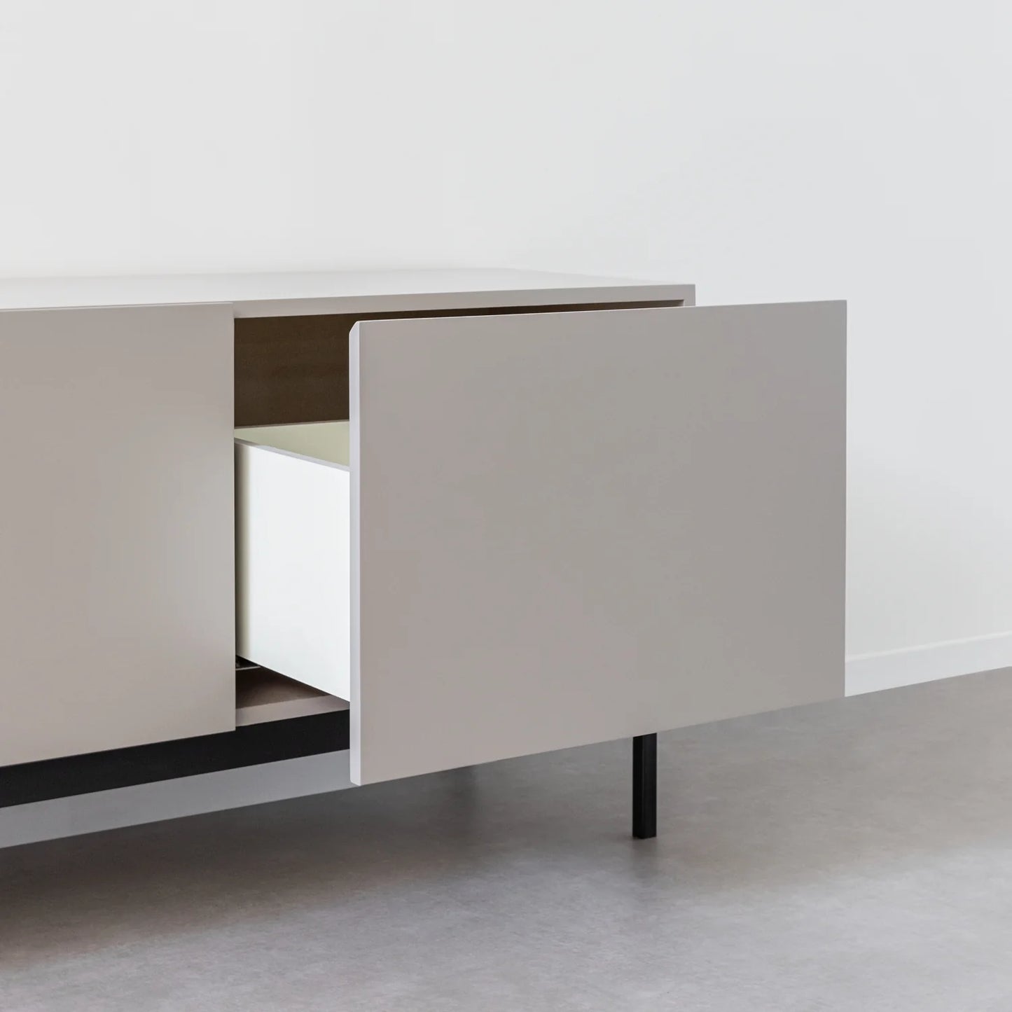 Modern Minimalist TV Cabinet with Storage and Decorative Display | Stylish Modern TV Cabinet with Ample Storage and Decorative Display Space