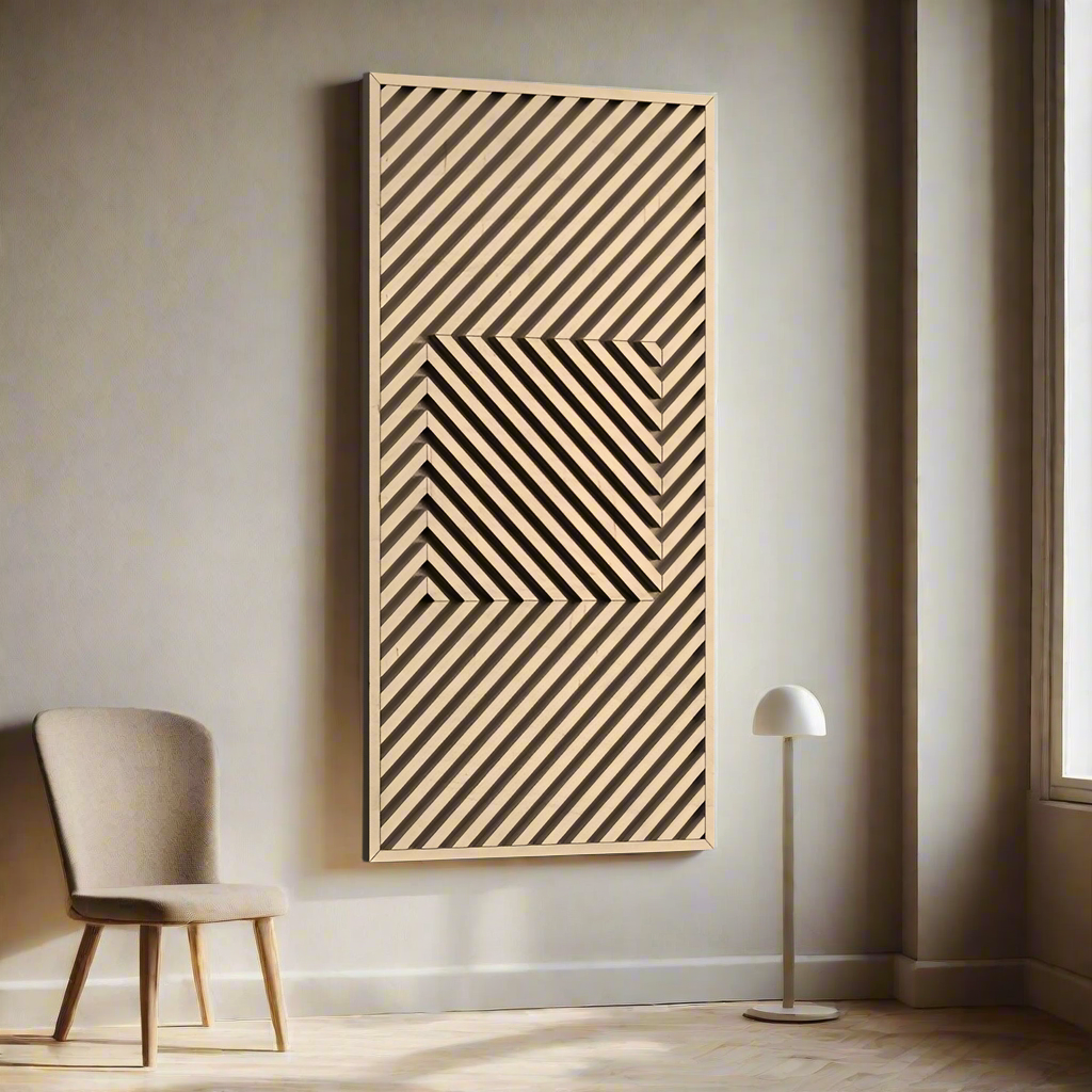 Modern Geometric Wooden Wall Art for Contemporary Interiors | Newly De ...
