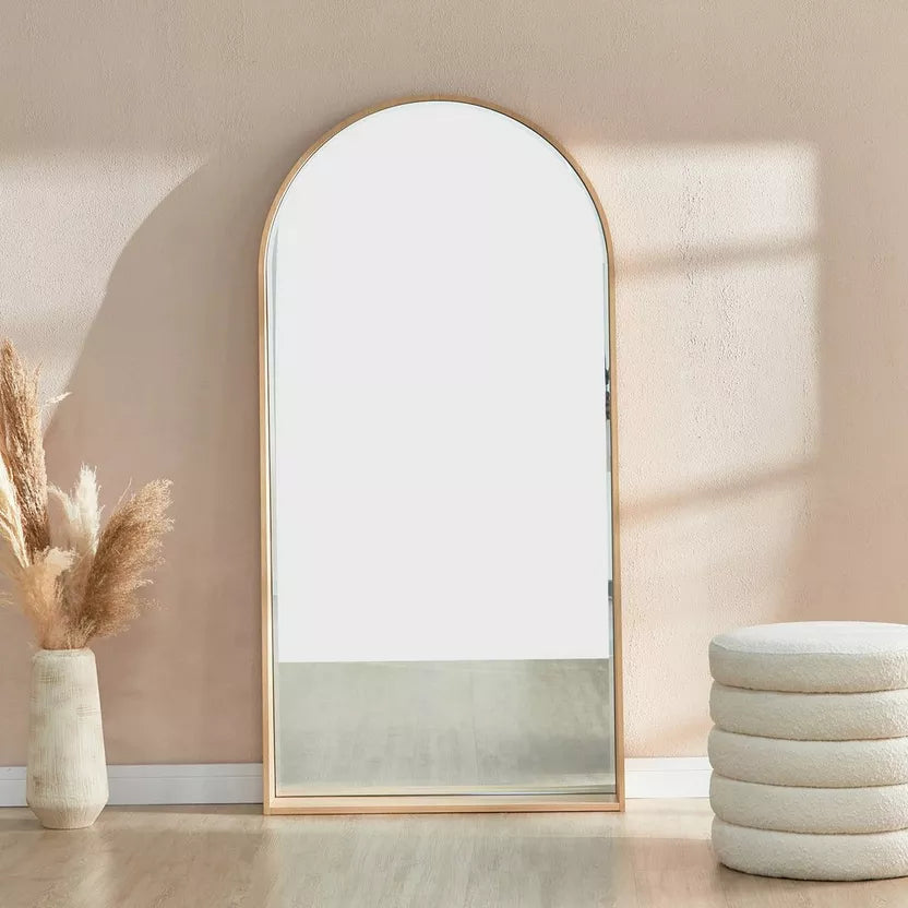 Modern Arched Floor Mirror - Full-Length Standing Mirror for Home Deco – squaro™