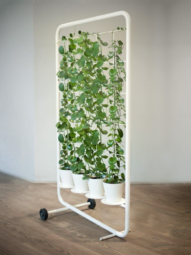 Portable Vertical Planter Stand with Wheels for Indoor and Outdoor Plants