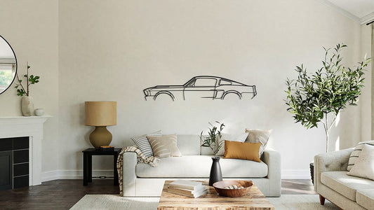 Classic Car Mustang 1967 Metal Wall Art for Stylish Living Room Decor | Mustang 1967 Metal Wall Art Decor, Metal Wall Art, Metal Wall Decor, Automotive (48×18)